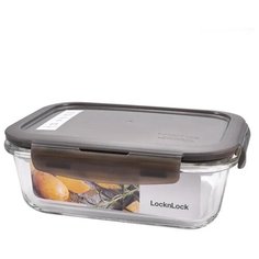 Стеклянный контейнер для хранения пищевых продуктов "LocknLock" OvenGlass, герметичный, стекло, 630 мл.