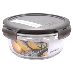 Стеклянный контейнер для хранения пищевых продуктов "LocknLock" OvenGlass, круглый,герметичный, стекло, 950 мл.