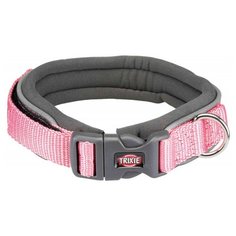 Ошейник TRIXIE Premium Extra Wide L-XL 55-61 см желтовато-красный