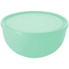 Салатник Nice&Price коллекция Galaxy, с крышкой, 0,55 л, мята, 134х131х70