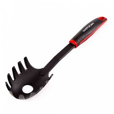 "BE-1159N Ложка для спагетти черный с красным ""Classic Tomato"" 30 см (72)" Webber