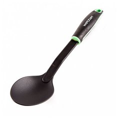 "BE-1158N Ложка поварская черный с зеленым ""Classic Oregano"" 32 см (72)" Webber