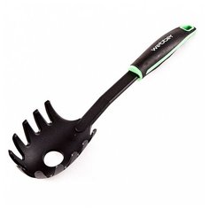 "BE-1159N Ложка для спагетти черный с зеленым ""Classic Oregano"" 30 см (72)" Webber