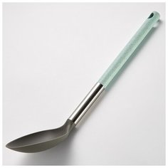"BE-1598Y Ложка поварская ""Ecoline sky"" 34 см светло-голубой ( 72 )" Webber
