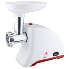 Электромясорубка ВАСИЛИСА ВА-601 белая с красным: 1600 Вт (4)