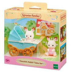 Игровой набор Sylvanian Families Двойняшки в коляске 5432