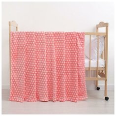 Плед Крошка Я "Звездочки" розовый 130*160 см (3899402)
