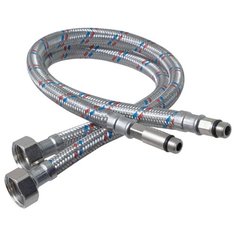 ПОДВОДКА ГИБКАЯ ДЛЯ СМЕСИТЕЛЕЙ (СТАЛЬ) 80 СМ (КОМПЛЕКТ 2 ШТ.) (1/50) "ELKA"