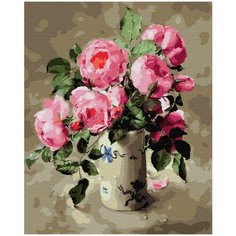 Картина по номерам Molly 40х50 см Розовый букет