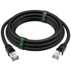 Патч-корд GCR GCR-LNC800, 1 шт., черный, 20 м
