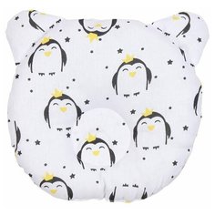 Подушка анатомическая Amarobaby First Pillow (Пингвины)