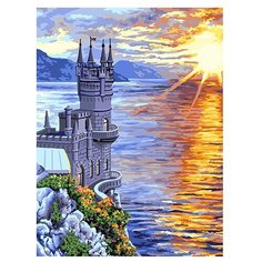 Русская Живопись Картина по номерам "Ласточкино гнездо" 30x40 см (RL068)