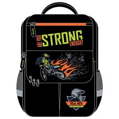 Ранец Berlingo облегченный Concept "Moto club" 35*27*16см, 1 отделение, 4 кармана, эргономичная спинка