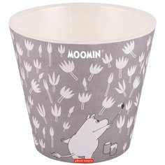 Кашпо Plast Team Moomin PT9111, 5л, 23х20.8 см серый
