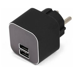 Сетевое зарядное устройство для телефона 1A+2.1A, 5V (16W) Pitatel