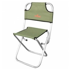 Стул WoodLand Camp Stool Alu зелeный