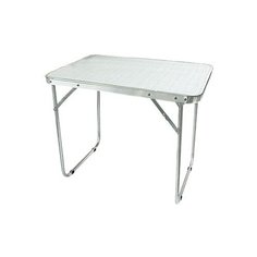 Стол WoodLand Camping Table Light серебристый/белый