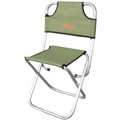 Стул WoodLand Camp Stool Alu Max зеленый