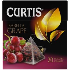 Чай черный Curtis Isabella Grape в пирамидках, 20 шт.