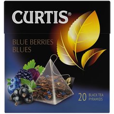 Чай черный Curtis Blue Berries Blues в пирамидках, 20 шт.
