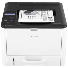 Принтер Ricoh SP 3710DN, белый/черный