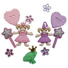 5812, Пуговицы-фигурки. Маленькая принцесса Dress It