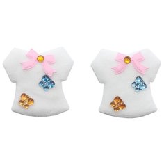 ГХ14881 Декоративный элемент 50*47 мм (501 белый), 5шт АЙРИС пресс