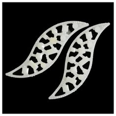 CON2513 Украшение 15*48 (белый), 5шт АЙРИС пресс