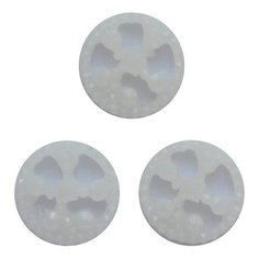 CON2521 Украшение 10мм (белый), 25шт АЙРИС пресс