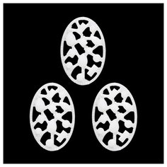 CON2520 Украшение 20*30мм (белый), 5шт АЙРИС пресс