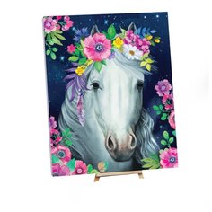 Картина по номерам на холсте с подрамником «Лошадь» 40×50 см Школа талантов