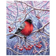 МС-027 Алмазная мозаика В белоснежном лесу38*48см Brilliart М.П.Студия