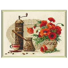 AM0012 Набор алмазной мозаики Риолис Кофе 38*27см