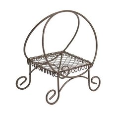 KB4253 Металлическая стойка для корзины, корич. 5*7,5*3*8см Астра Astra & Craft