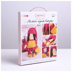 3548659 Интерьерная кукла Сьюзен, набор для шитья, 18*22.5*2 см Арт Узор