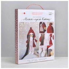 3548677 Интерьерная кукла Кэтти, набор для шитья, 18*22.5*3 см Арт Узор