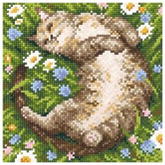 МС-044 Алмазная мозаика Ромашковое лето20*20см Brilliart М.П.Студия