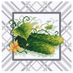 МС-012 Алмазная мозаика Только с грядки20*20см Brilliart М.П.Студия