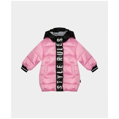 Полупальто розовое демисезонное Gulliver 12131GBC4501 размер 74