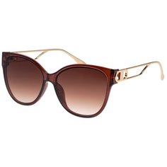 Солнцезащитные очки женские/Очки солнцезащитные женские/Солнечные очки женские/Очки солнечные женские/21kdgara1308682c2vr коричневый/Vittorio Richi/Кошачий глаз/модные