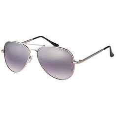 Солнцезащитные очки женские/Очки солнцезащитные женские/Солнечные очки женские/Очки солнечные женские/21kdgann901011c5vr серебристый,черный/Vittorio Richi/Авиаторы/модные