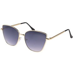 Солнцезащитные очки женские/Очки солнцезащитные женские/Солнечные очки женские/Очки солнечные женские/21kdgann901012c2vr золотой,синий/Vittorio Richi/Кошачий глаз/модные