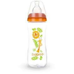 Бутылочка для кормления, с узким горлышком Baboo "Safari" (240 мл)
