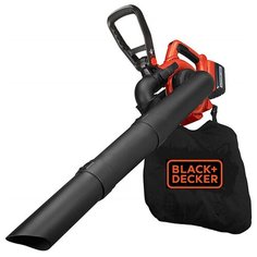 Аккумуляторный садовый пылесос BLACK+DECKER GWC3600L20-QW