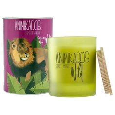 Свеча ароматическая Ambientair Lion - древесный Wild 40 ч