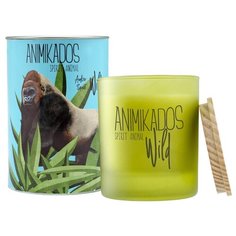 Свеча ароматическая Ambientair Gorilla - амбровый Wild 40 ч