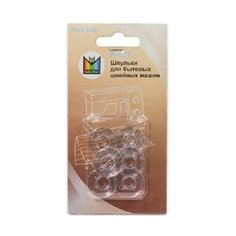 Принадлежности для бытовых швейных машин "Micron" шпульки для БШМ P-021 6 шт в блистере пластик