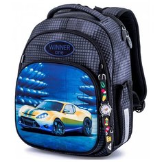 WINNER ONE Ранец 7008, серый