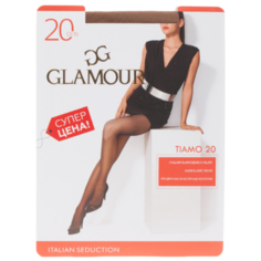 GLAMOUR Колготки женские Tiamo 20 (96/12) (miele, 2)