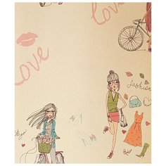 Обои GBoya Kaleidoskope 240421 , винил на флизелине 10 х 1,06 м